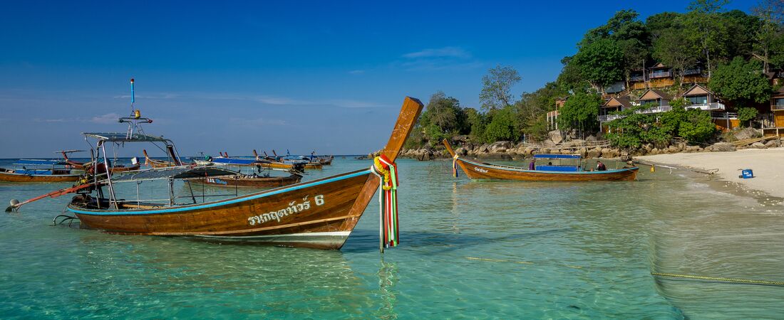 Kina, Thailand, Khao Sok och Phi Phi öarna
