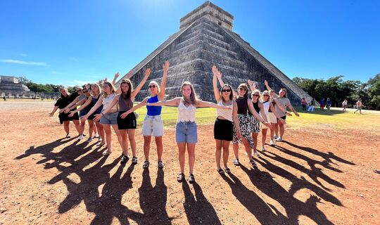 Mexiko, Guatemala och Belize