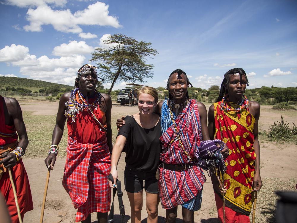 Besök Masai Village