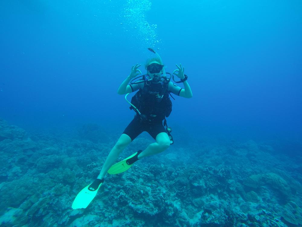 Lær at dykke på rejsen til Cook Islands