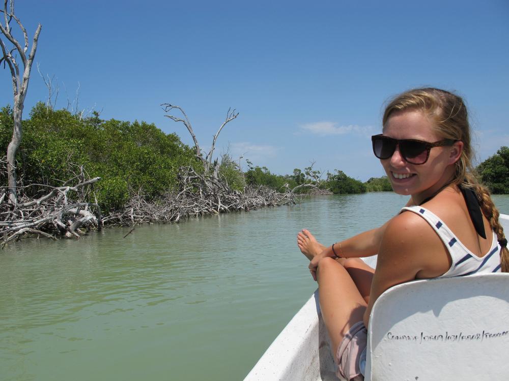 Båtutflykt i Tortuguero 