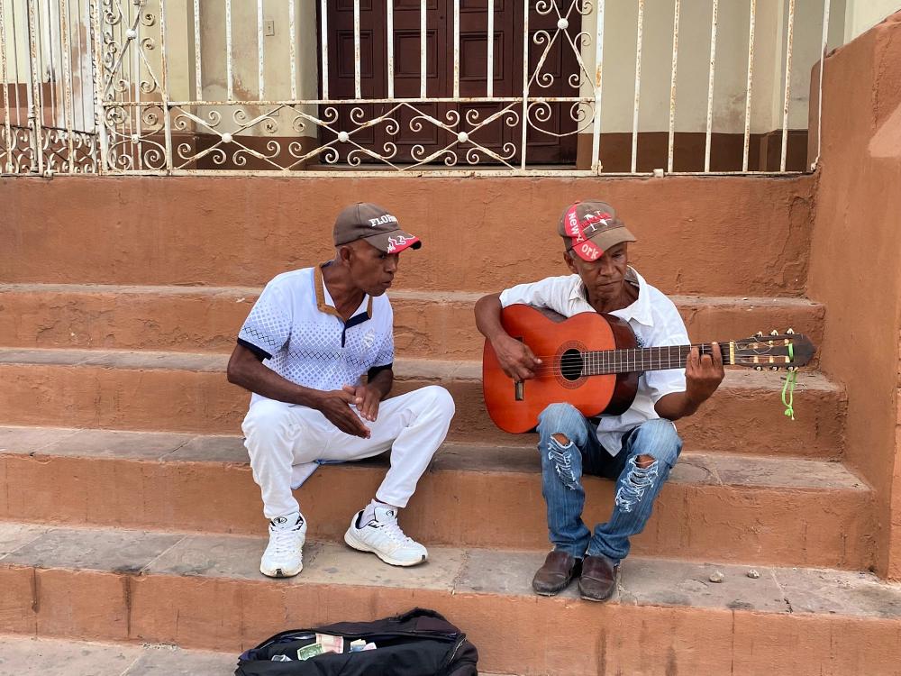 Gatumusikanter i Trinidad
