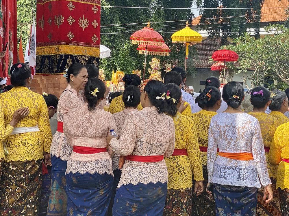 Tempelbesök i Ubud