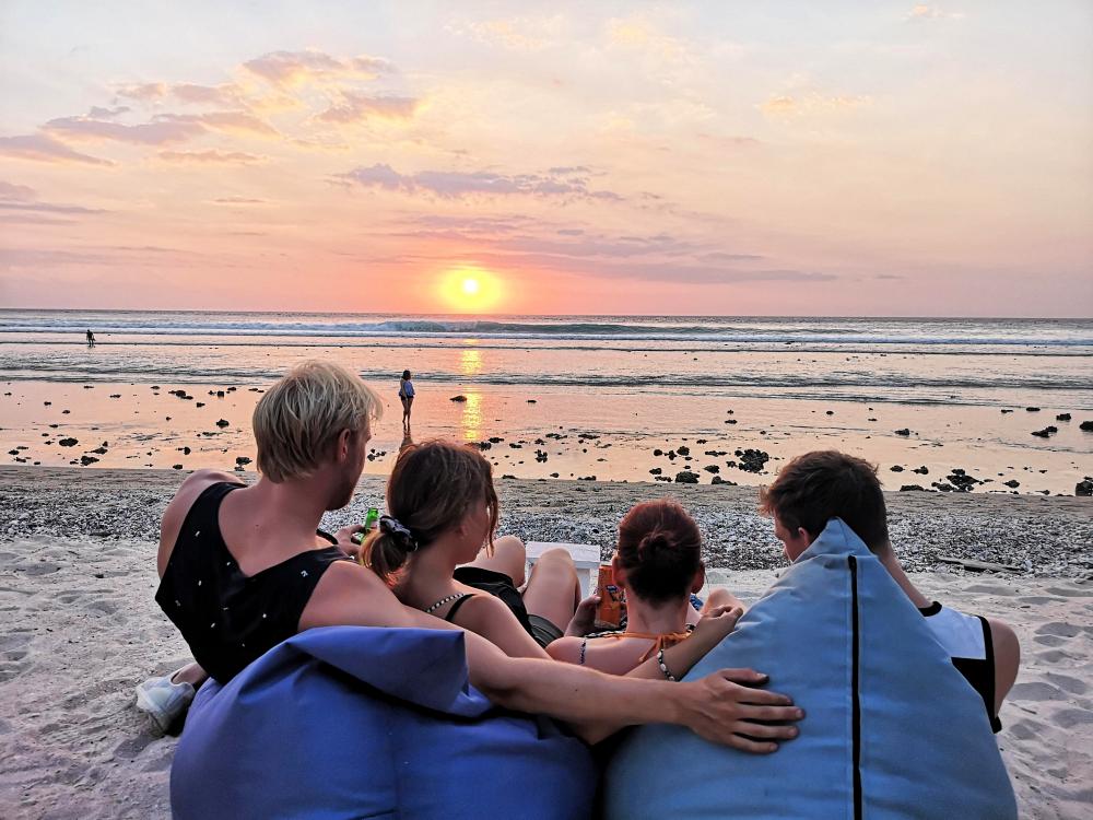 Solnedgång på Gili
