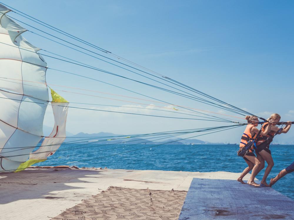Parasailing i Nha Trang