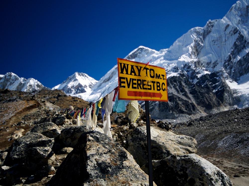 På väg till Everest BC
