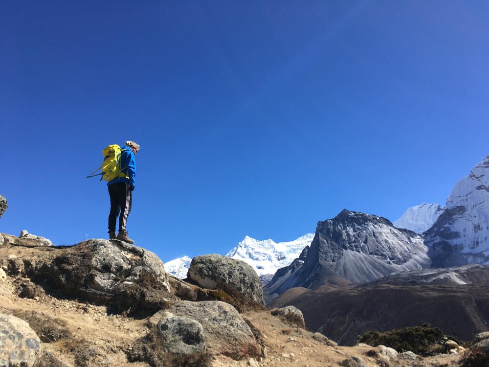Utsikt över Himalaya