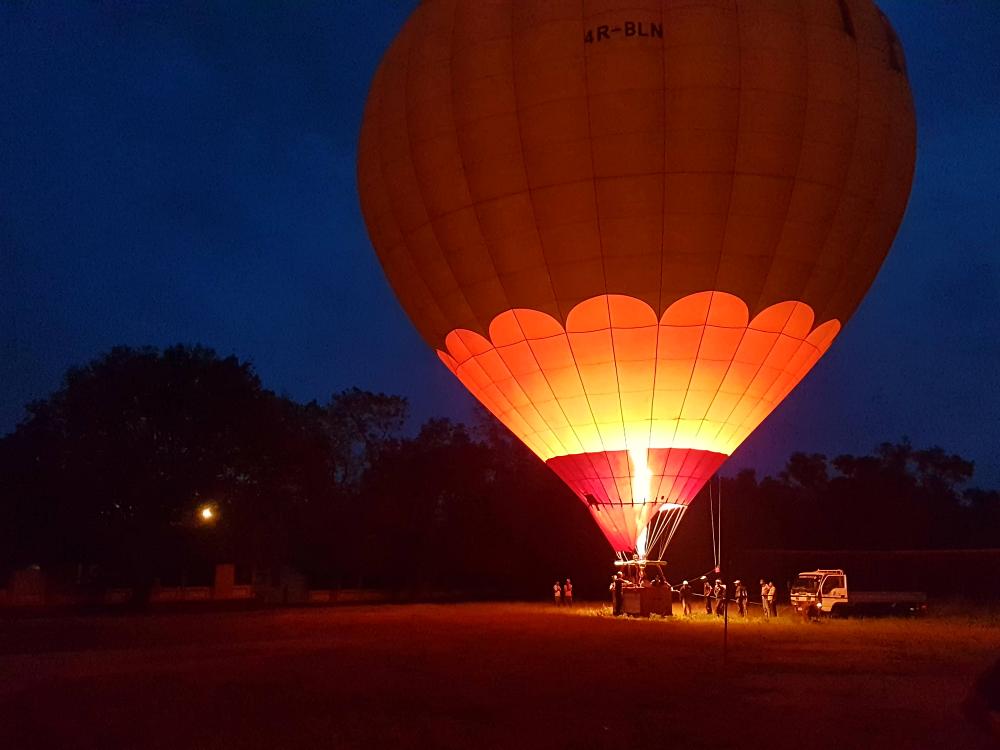 Luftballon i Dambulla