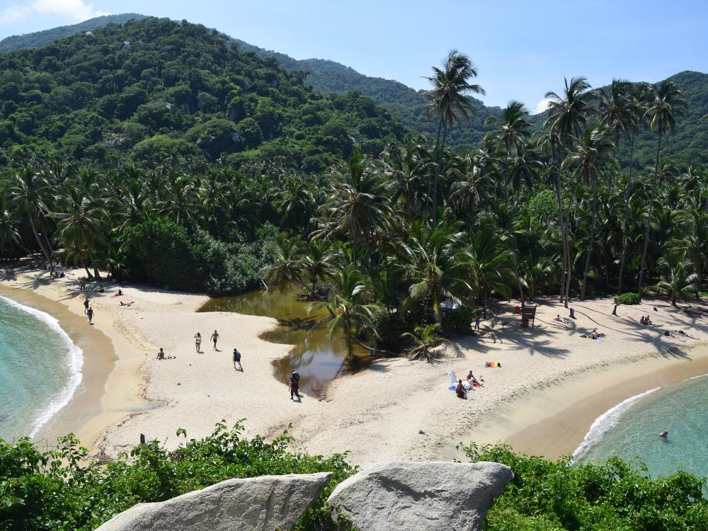 Standene i Tayrona 