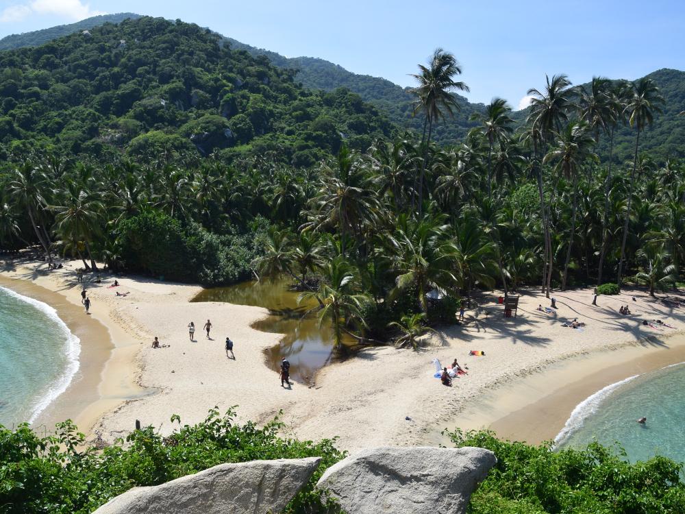 Strandene i Tayrona 