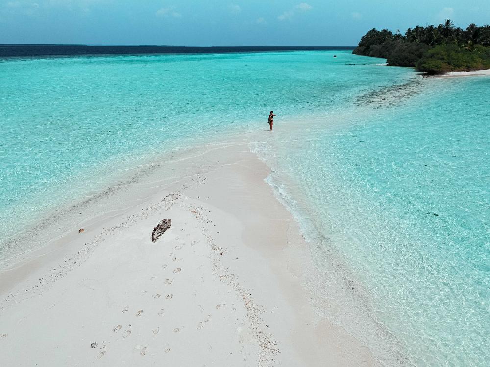 Båtutflykt till sandbank 