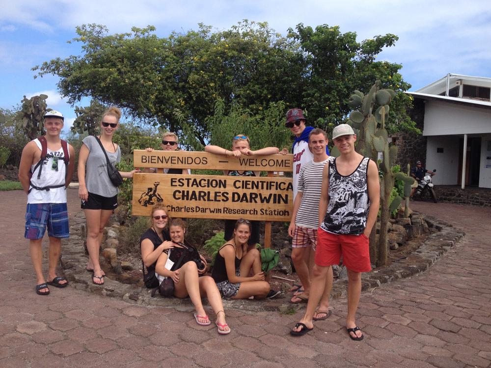 I Darwins fotspår på Galapagosöarna