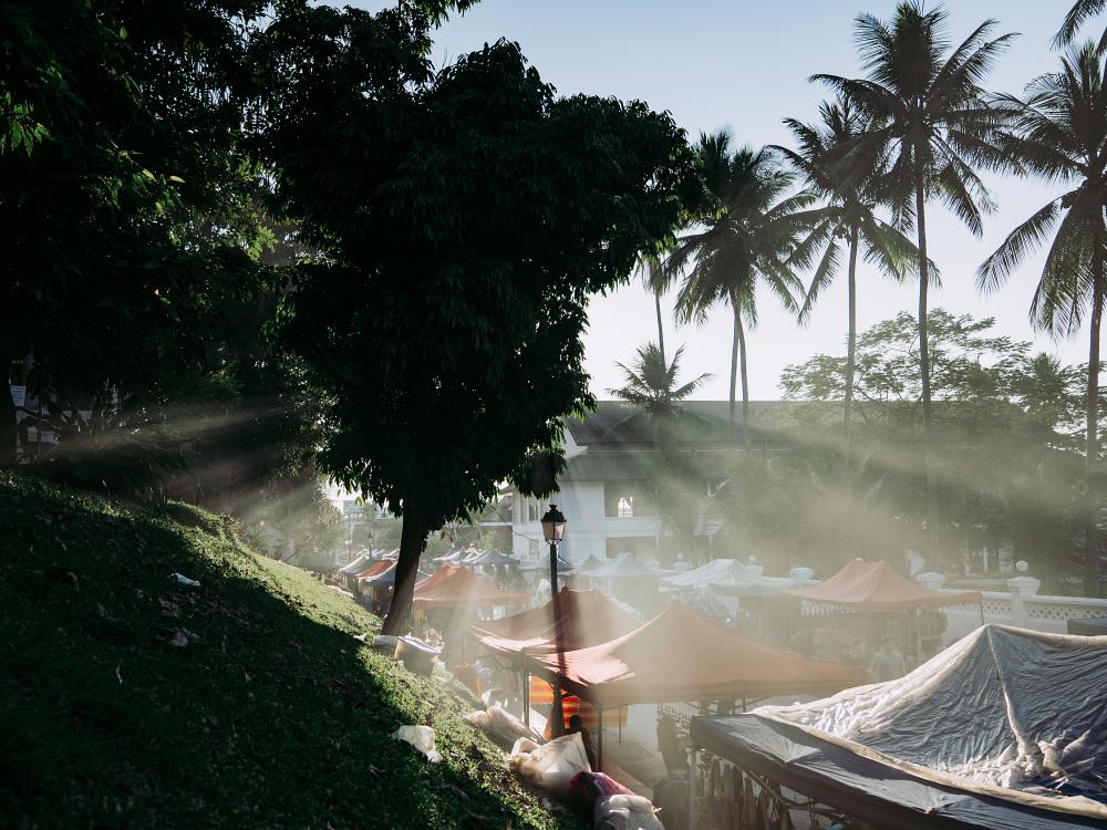 Naturen omkring Luang Prabang 