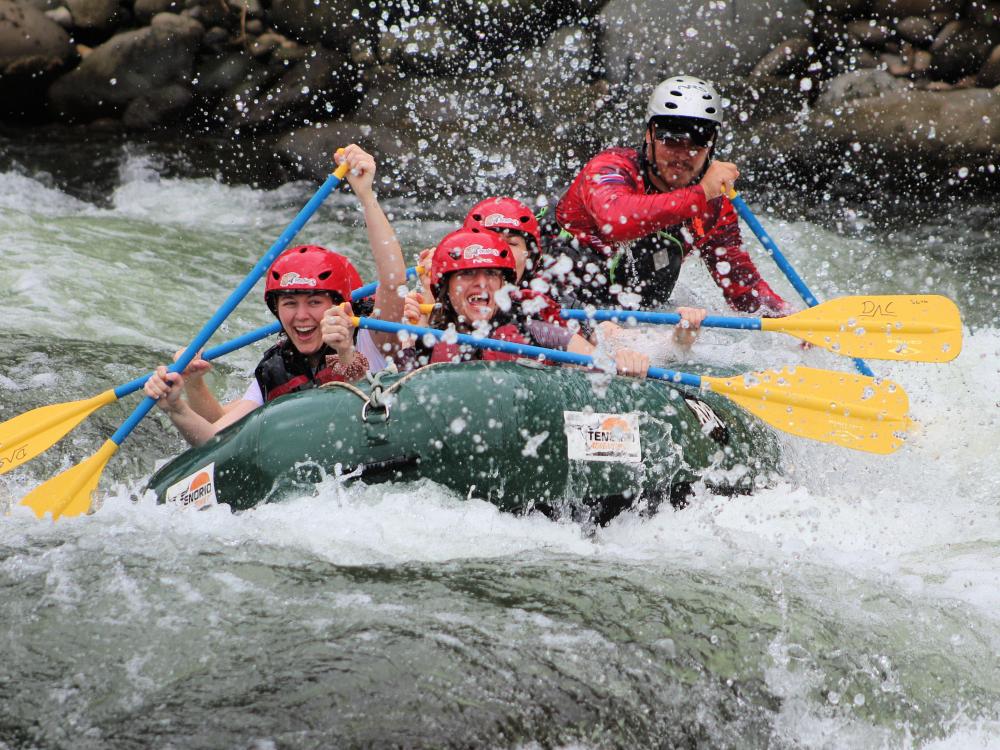 Rafting på Jatunyacu-floden