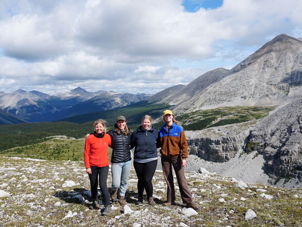 Bjerg udsigt i rocky mountain 