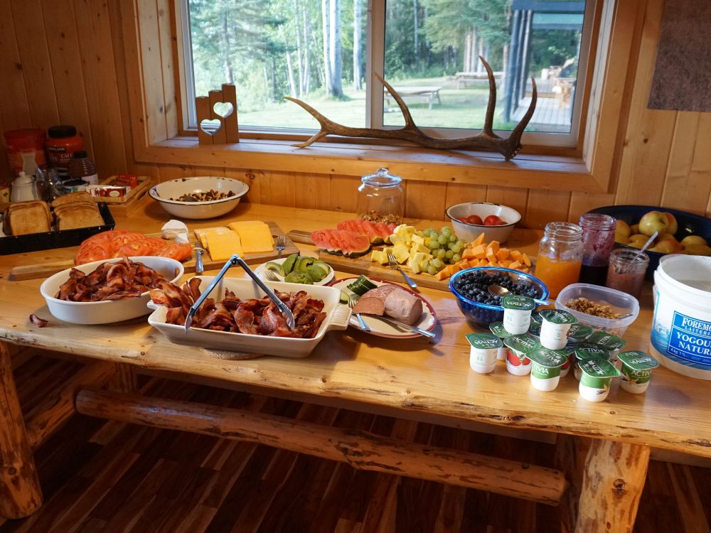 Frukost i lodgen