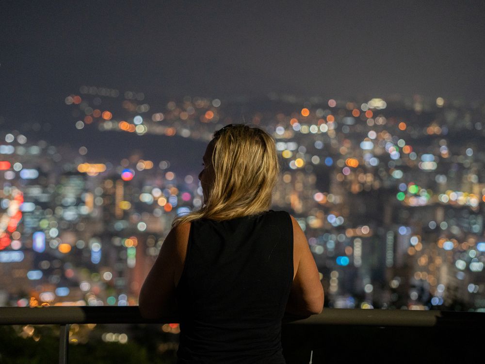 Utsikt över Seoul