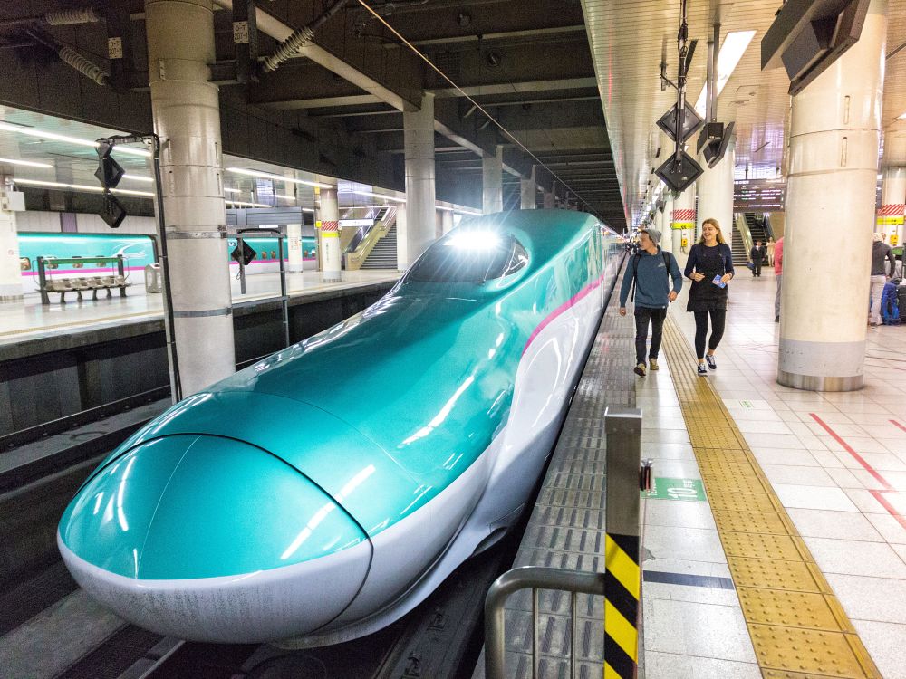 Tågresa med Shinkansen