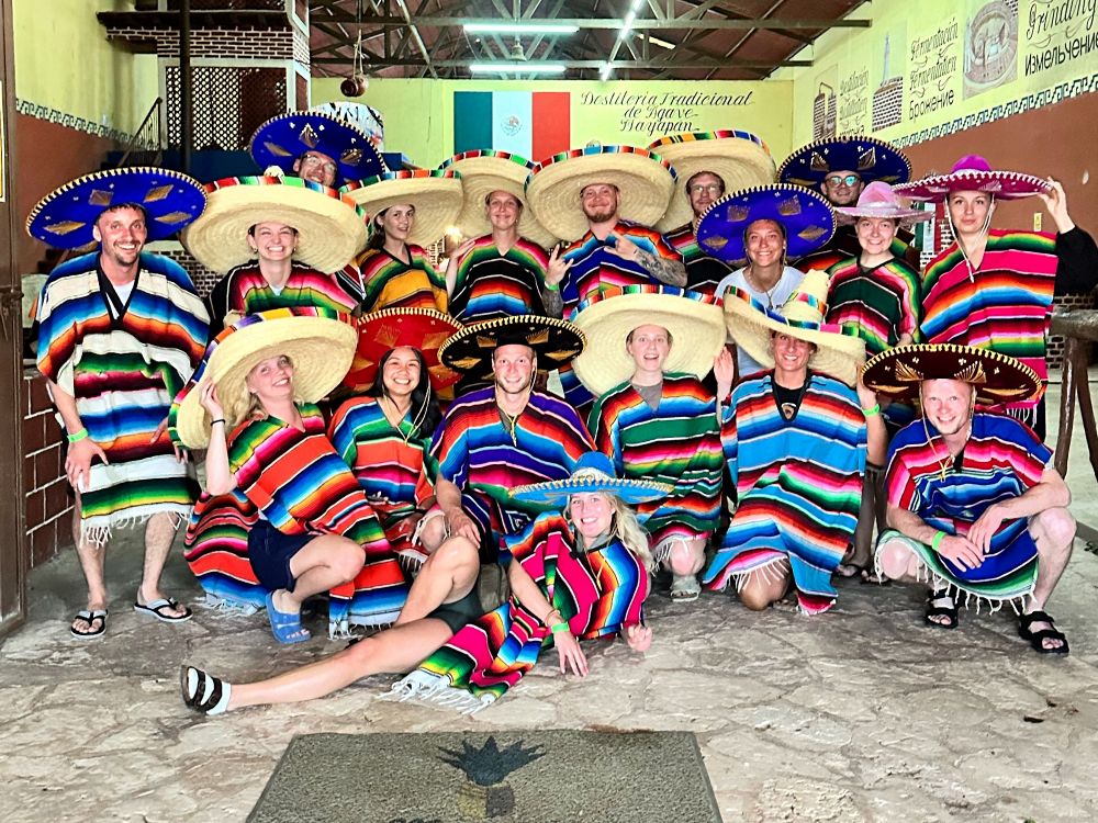 Tequilafabrik i Mexiko