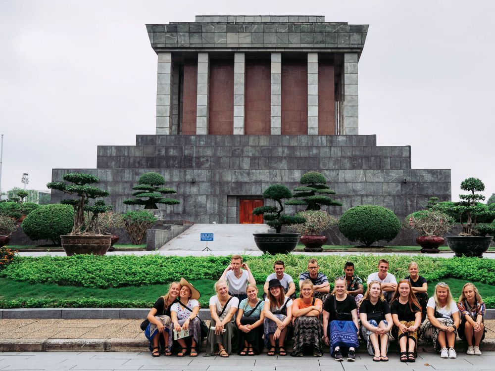 Ho Chi Minh-mausoleet i Hanoi