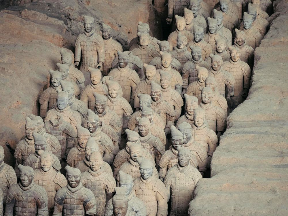 Terrakottasoldaterna i Xian