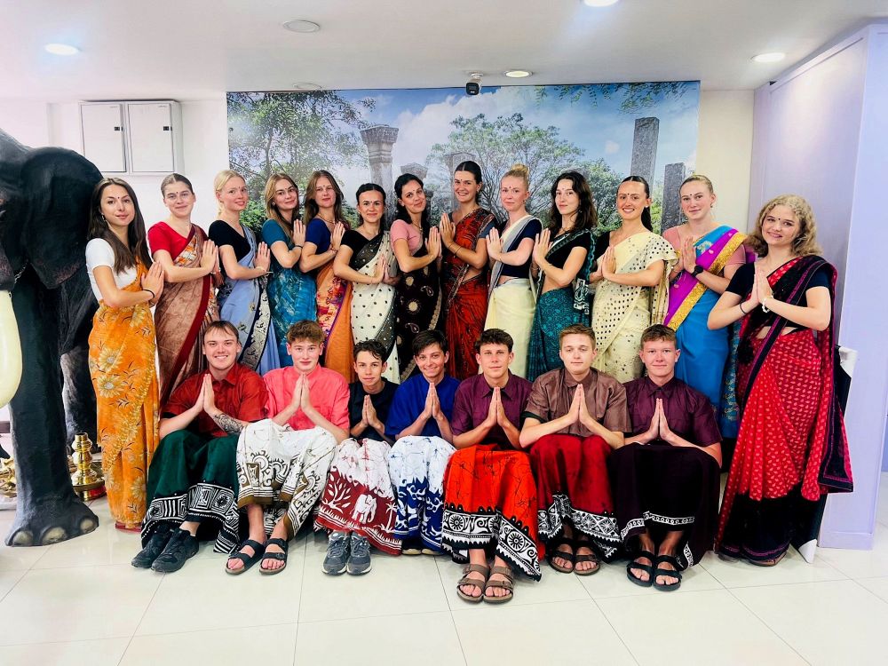 Prova en traditionell sari