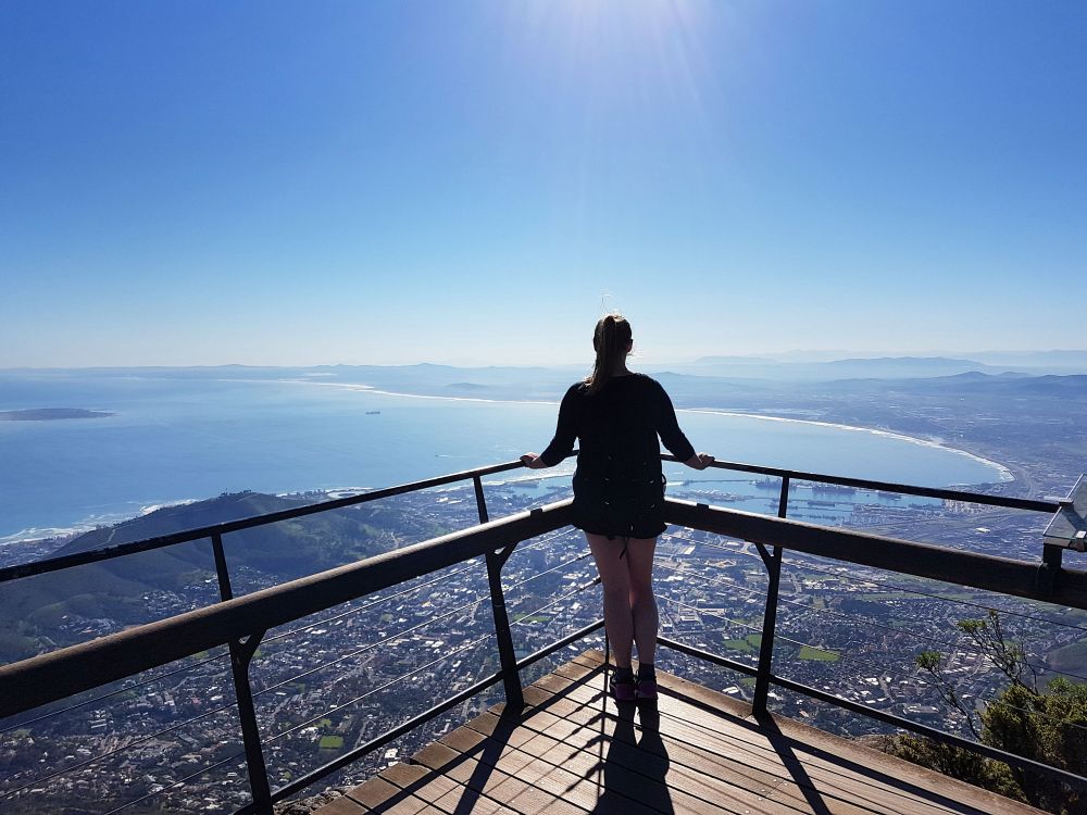 Vackraste utsikten från Table Mountain