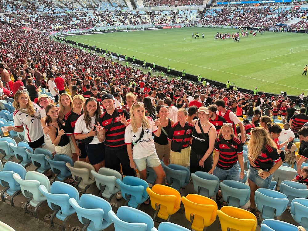 Fotbollsstämning på ikoniska Maracanã