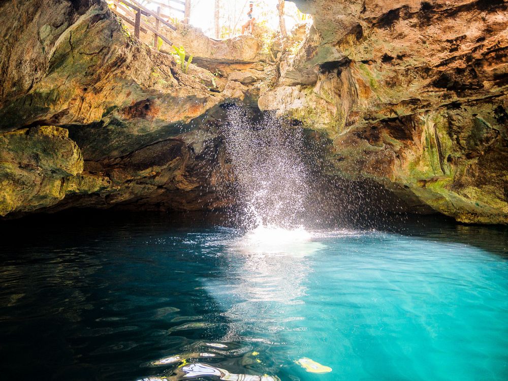 Yucatáns magiska underjordiska grottor