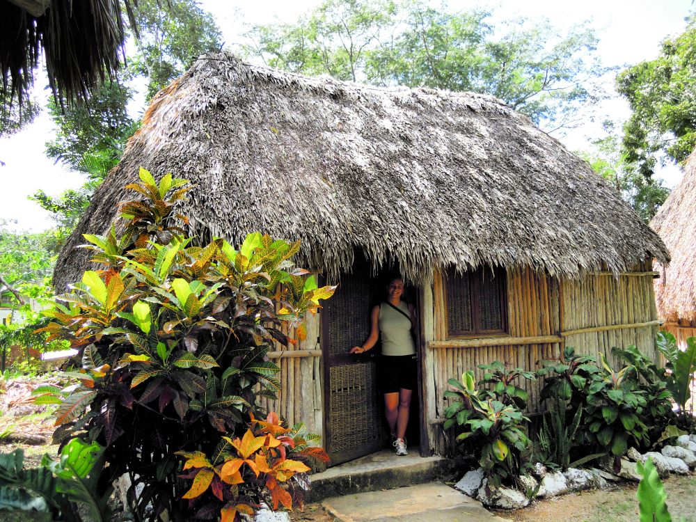 Övernatta i en autentisk mayaby