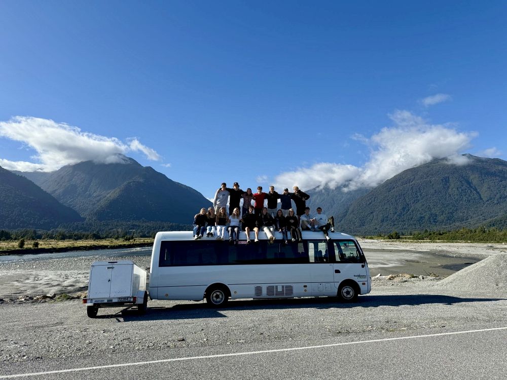 Roadtrip genom vackra landskap