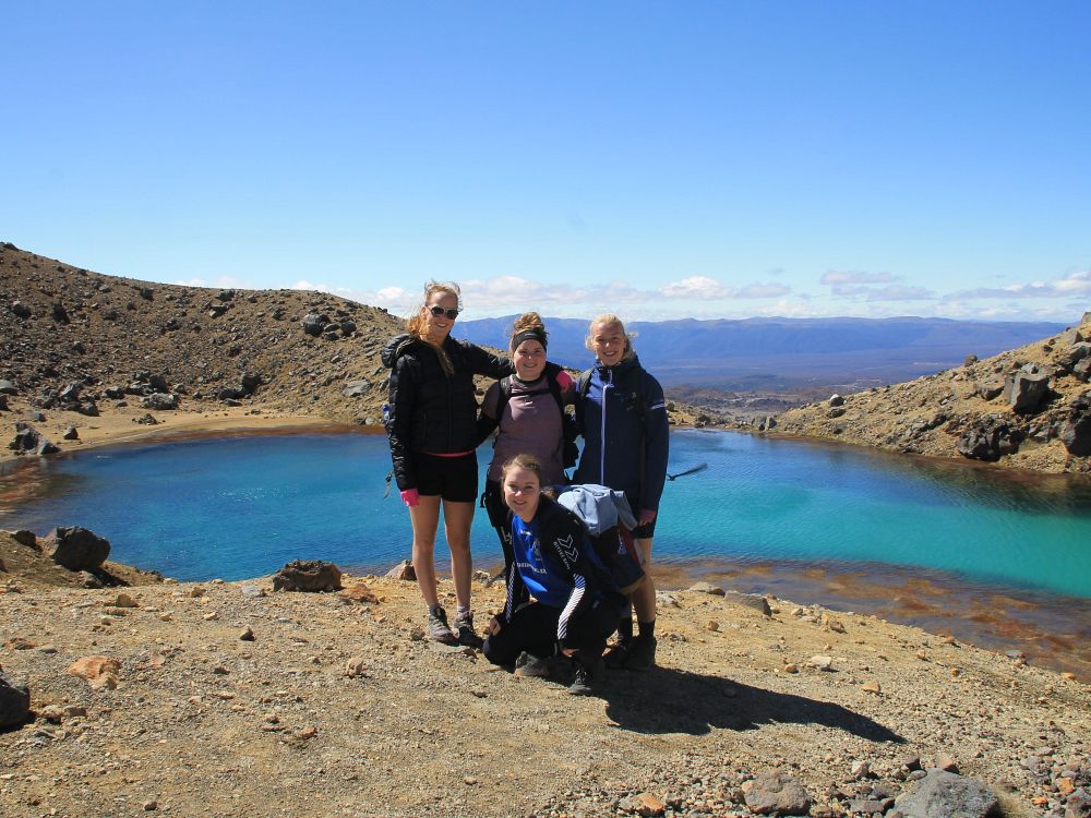 Gå i Frodos fotspår genom Tongariros dramatiska landskap