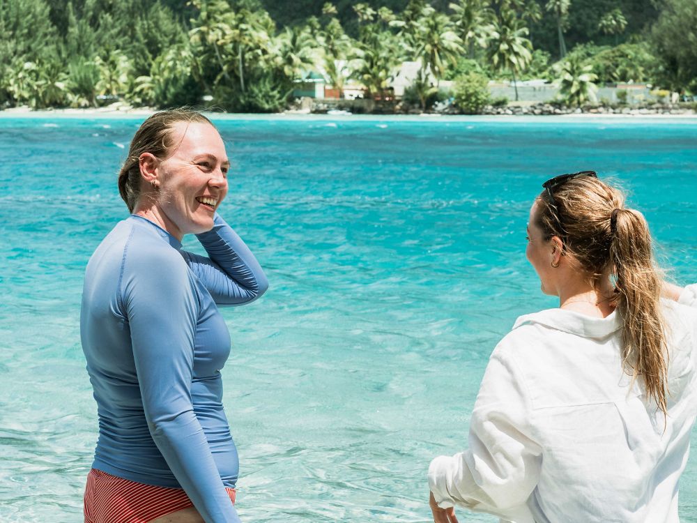 Stranddag i paradiset