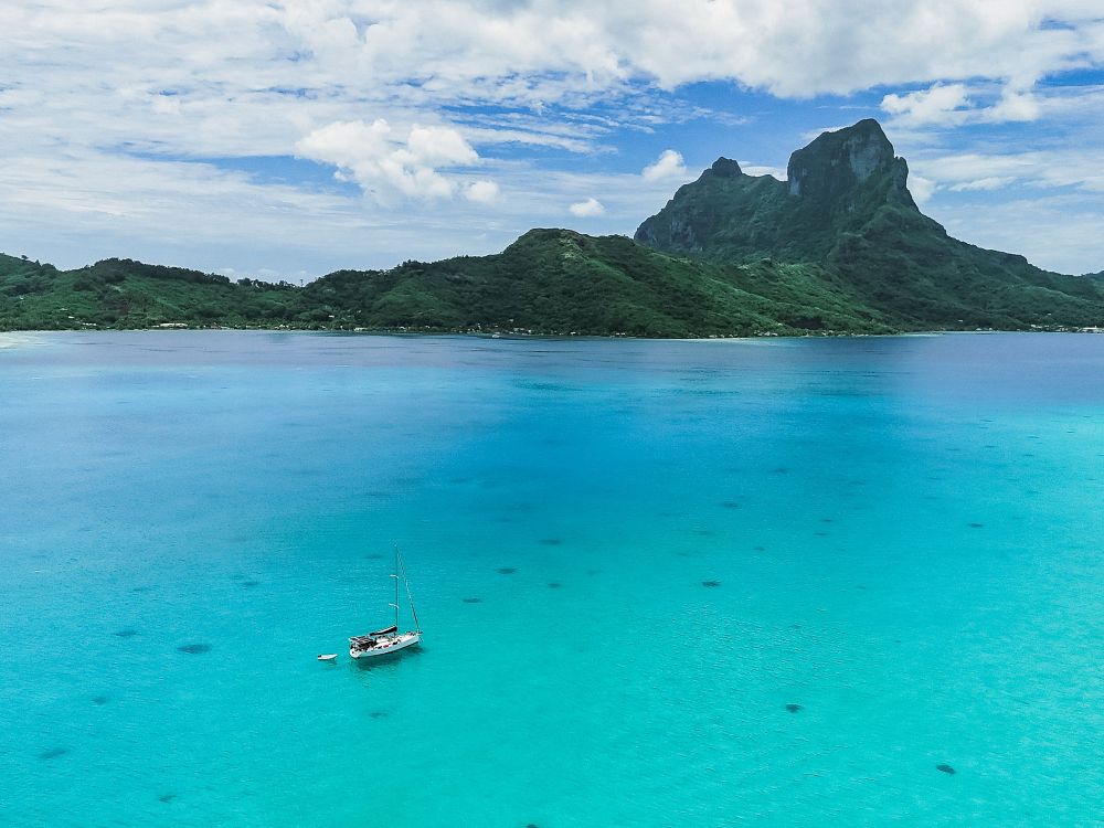 Upplev Franska Polynesien från havet