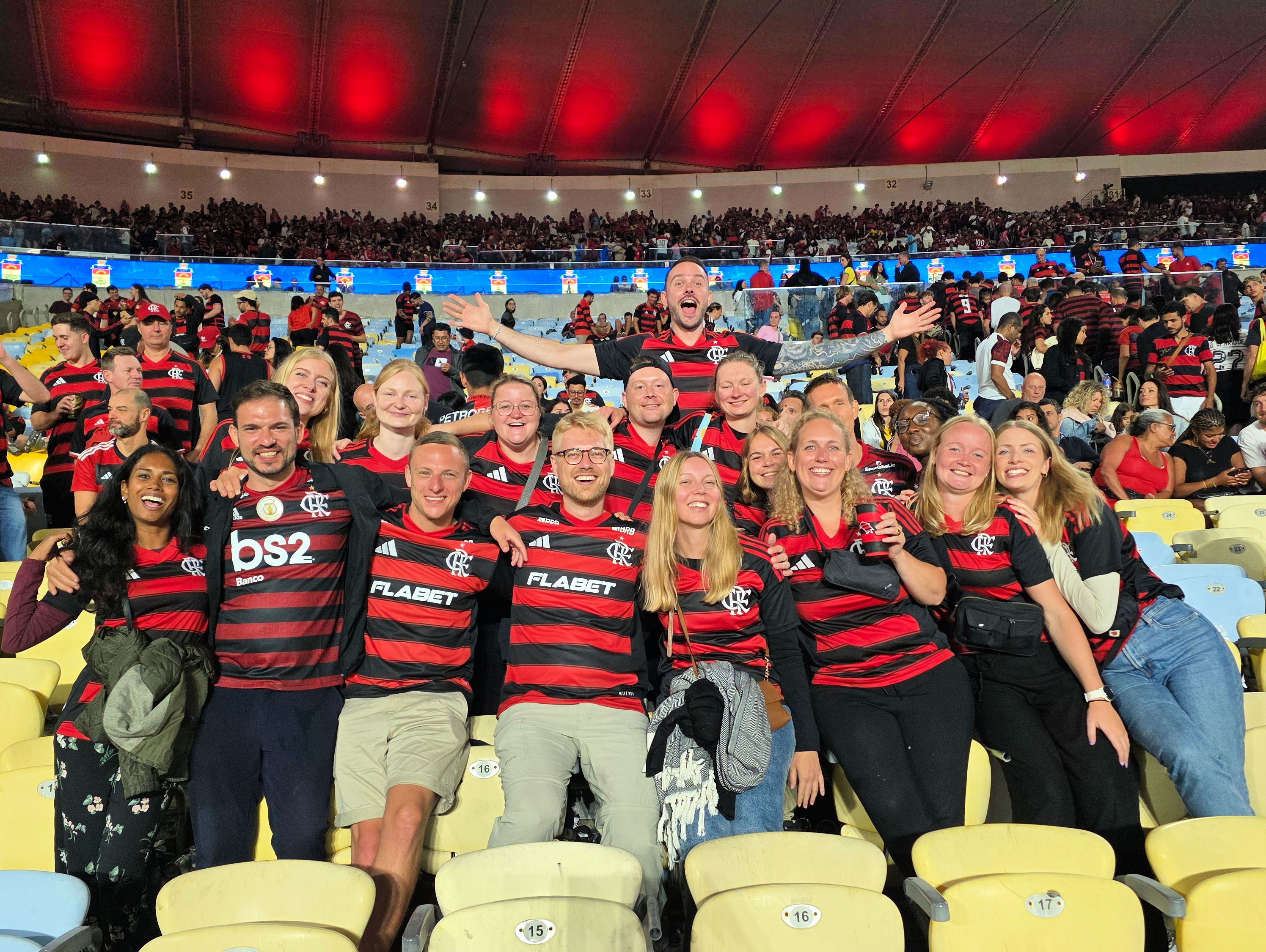 Fotbollsfeber på ikoniska Maracanã