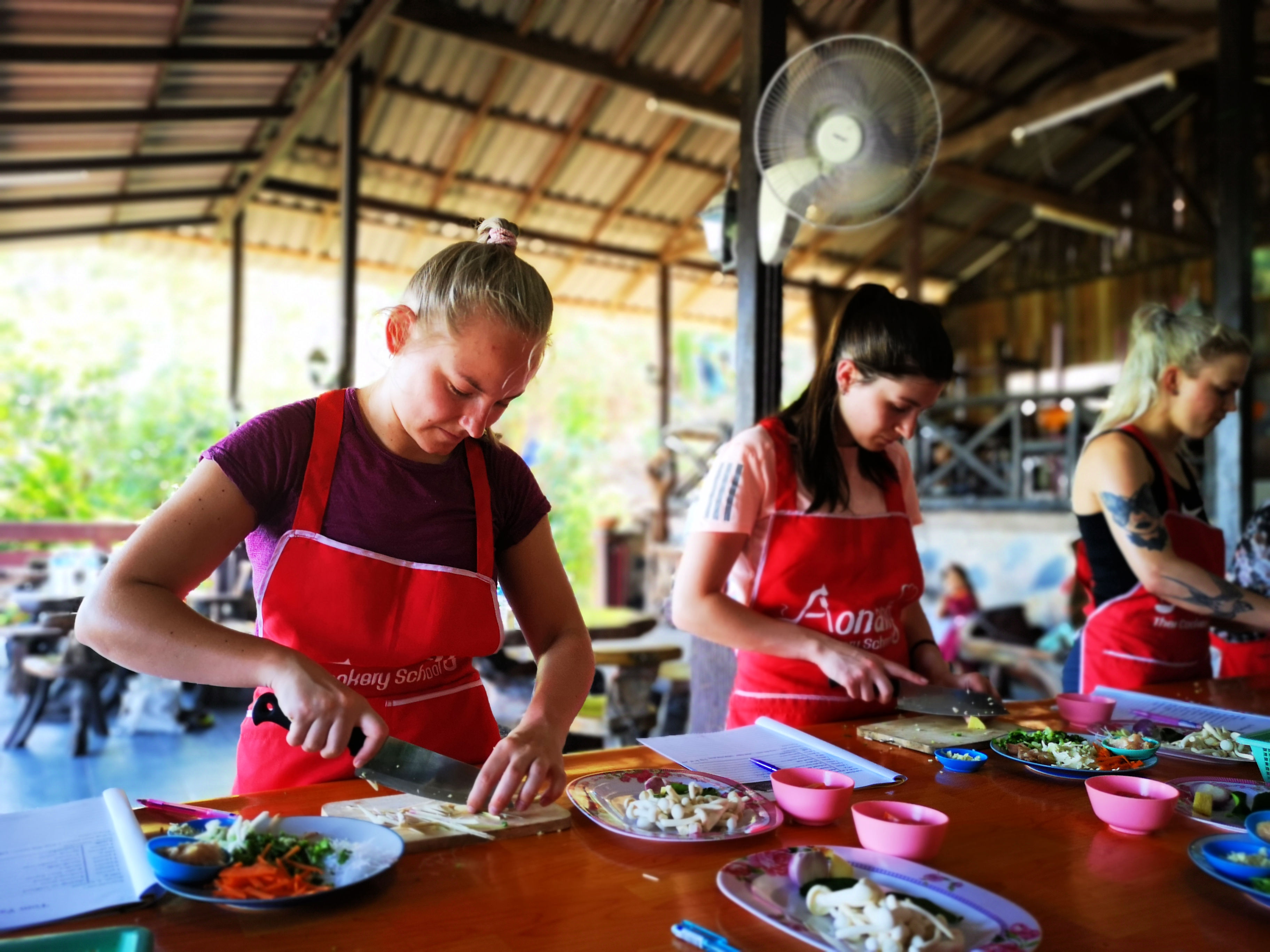 Thailändsk matlagningskurs